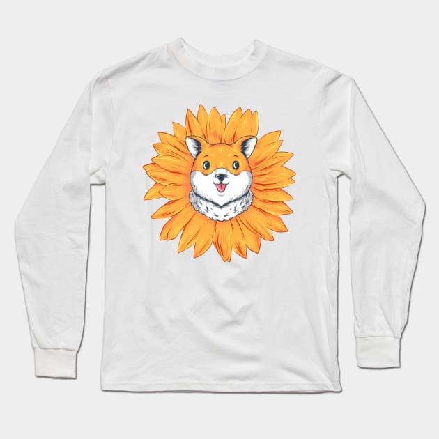 sunny dog Long Sleeve T-Shirt by spoilerinc